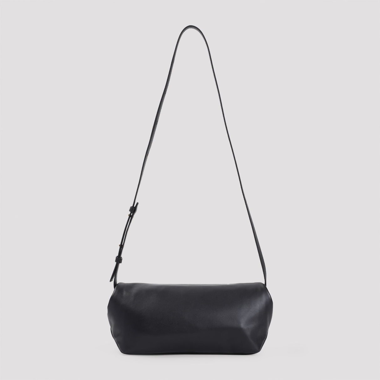 JIL SANDER Mini Rollup Leather Shoulder Bag - FW24