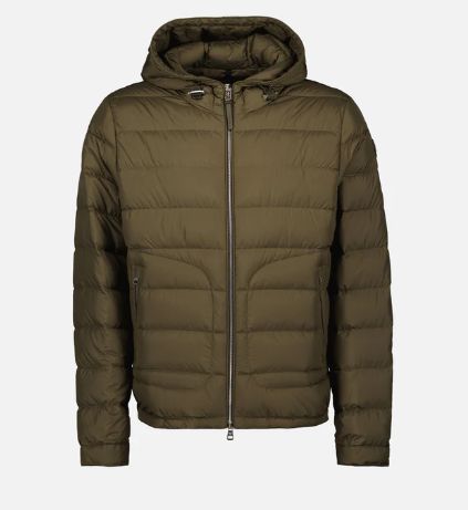 MONCLER Stylish Olive Green Men's Jacket for SS24