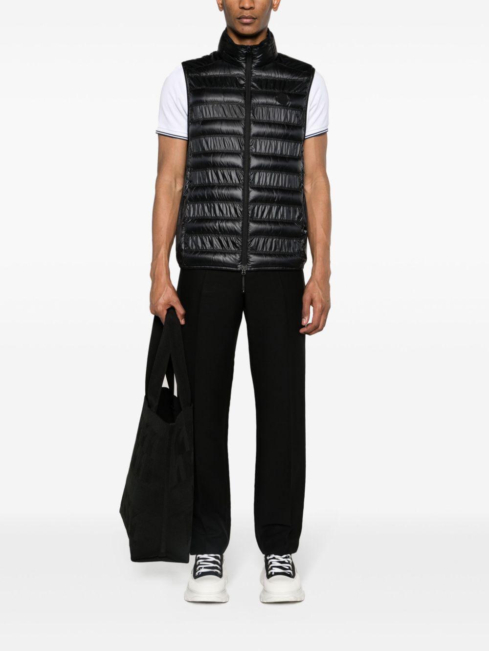 MONCLER Men's Black Lautaret Vest - SS24 Collection