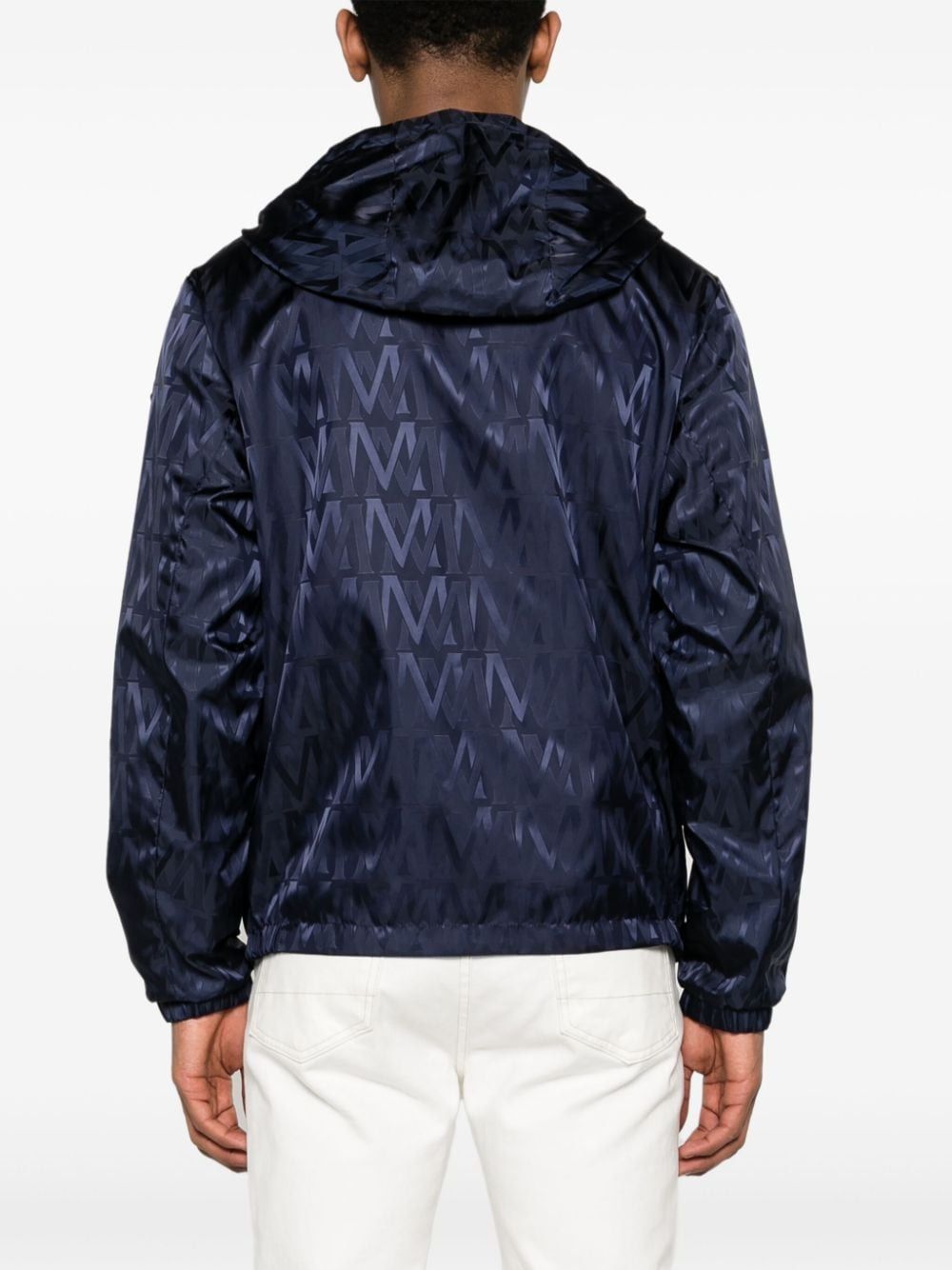 Dark Blue Men's Moncler Jacket - SS24 Collection