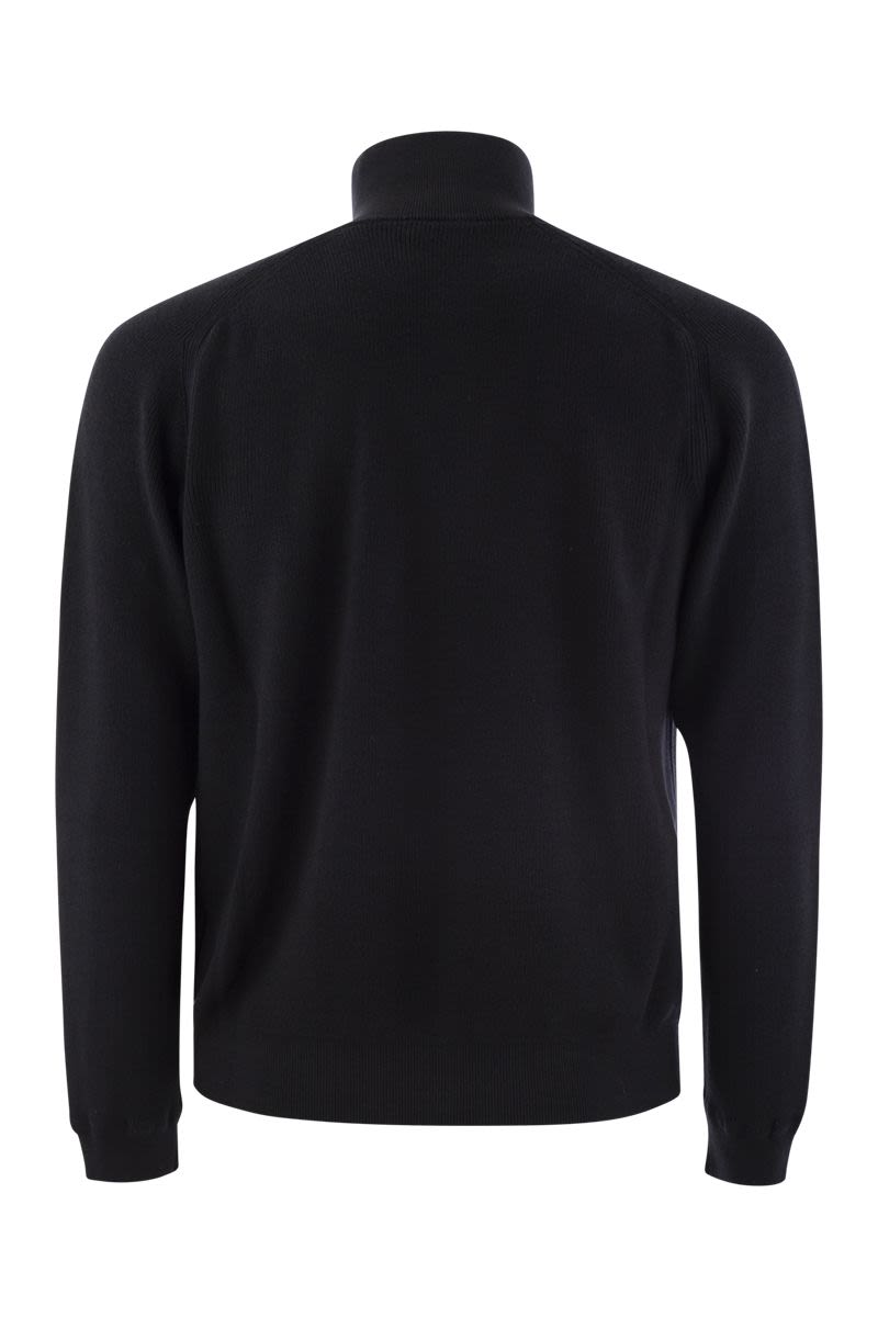 MONCLER Men's Essential T-Neck Knit Sweater