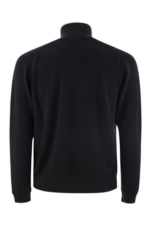 MONCLER Men's Essential T-Neck Knit Sweater