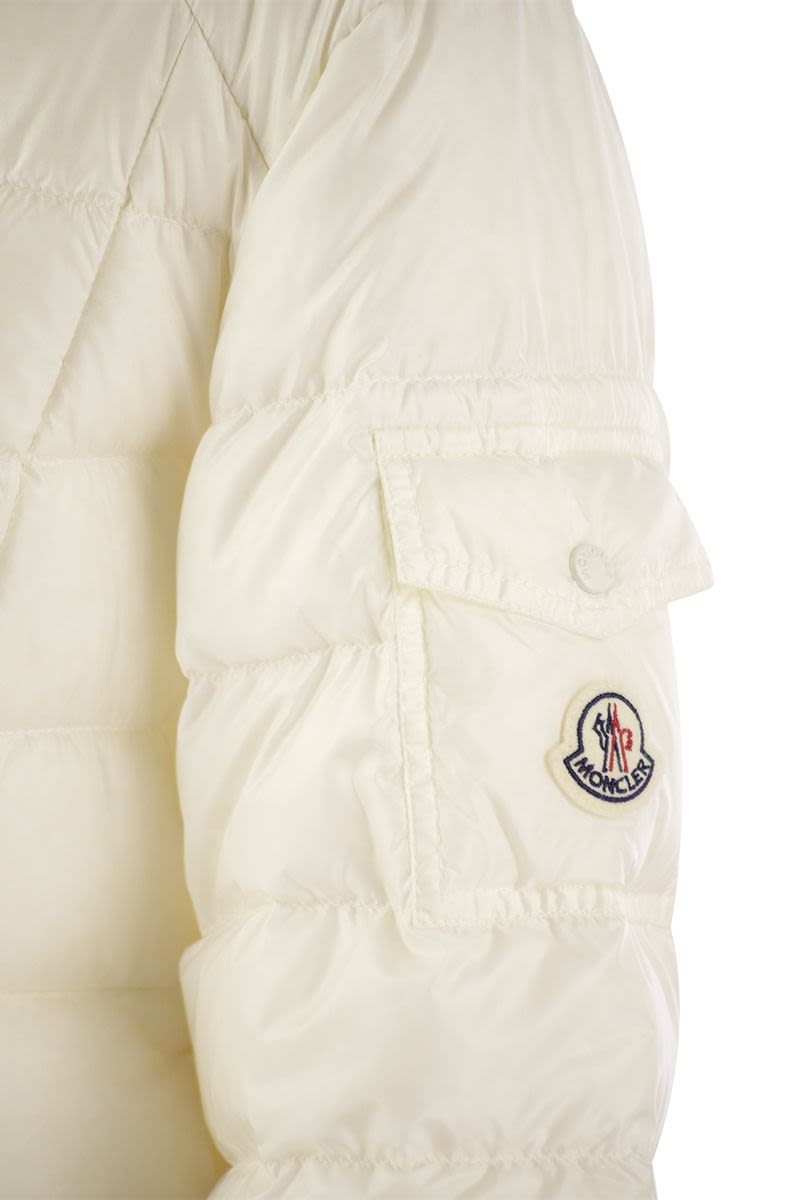 MONCLER Women's Mini Fitted Flared Down Jacket