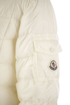 MONCLER Women's Mini Fitted Flared Down Jacket