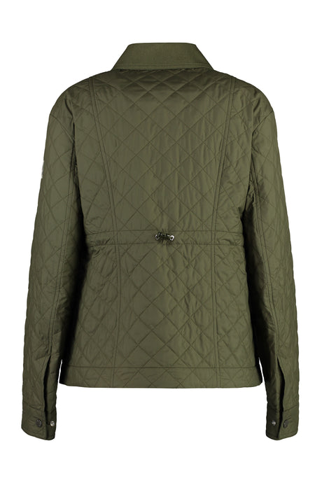 MONCLER Galene Techno Fabric Jacket in Green for Women - Size Guide Included