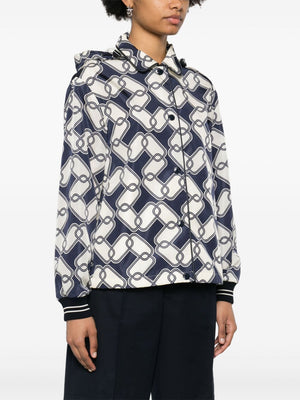 MONCLER Aqua Elegance Nylon Hooded Jacket