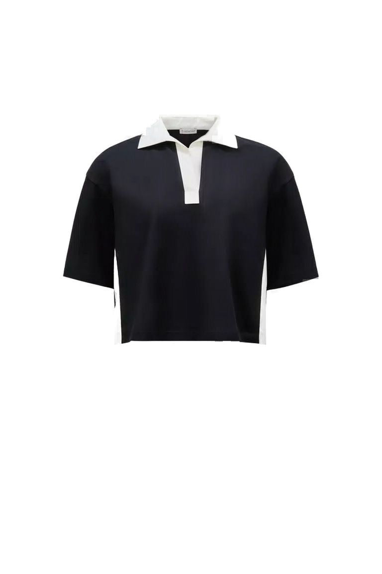 MONCLER Oversized Short-Sleeved Polo Shirt