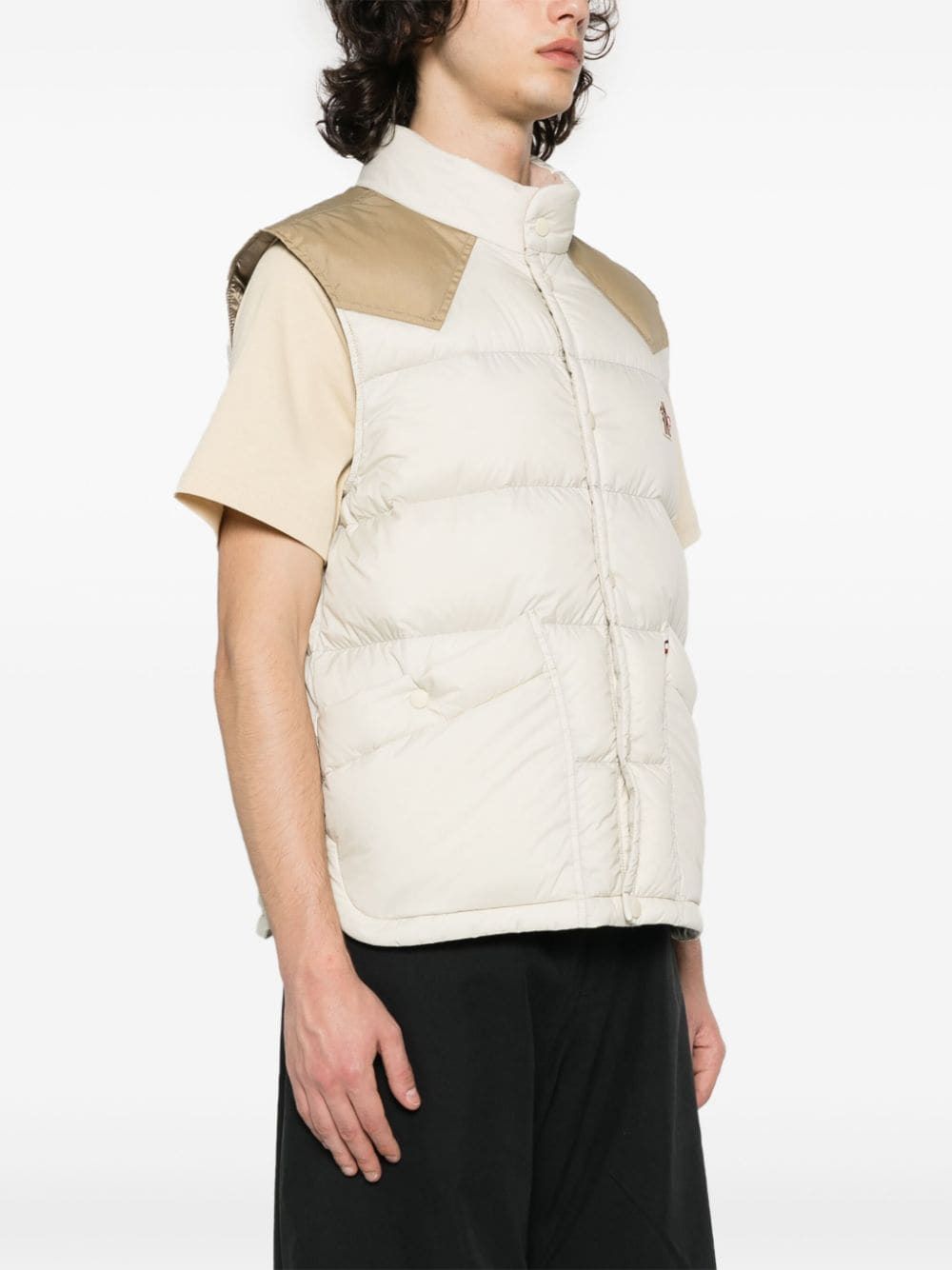 Men's Light Beige Vest for SS24