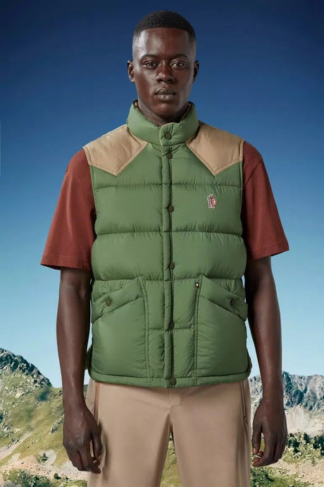 MEN'S MEDIUM GREEN VEST - SS24 COLLECTION