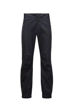 男士黑色100%聚酯裤子（SS24款）