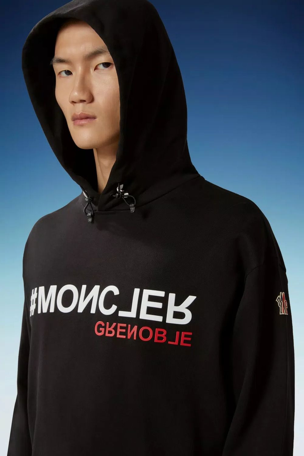 Black Men's Hoodie from Moncler SS24