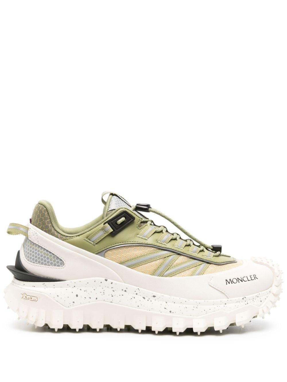 Men's Green Low Top Sneakers for SS24 by Moncler