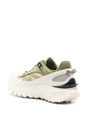 Men's Green Low Top Sneakers for SS24 by Moncler