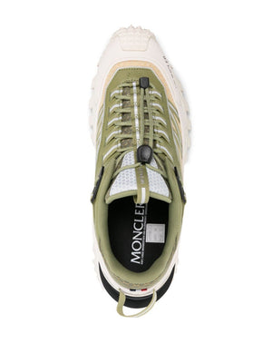 Men's Green Low Top Sneakers for SS24 by Moncler