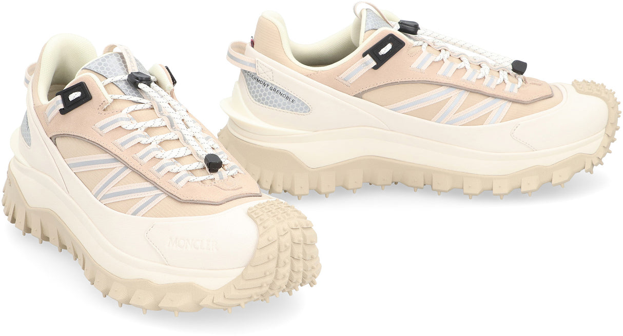 MONCLER Beige 24SS Men's Sneakers for a Stylish Look