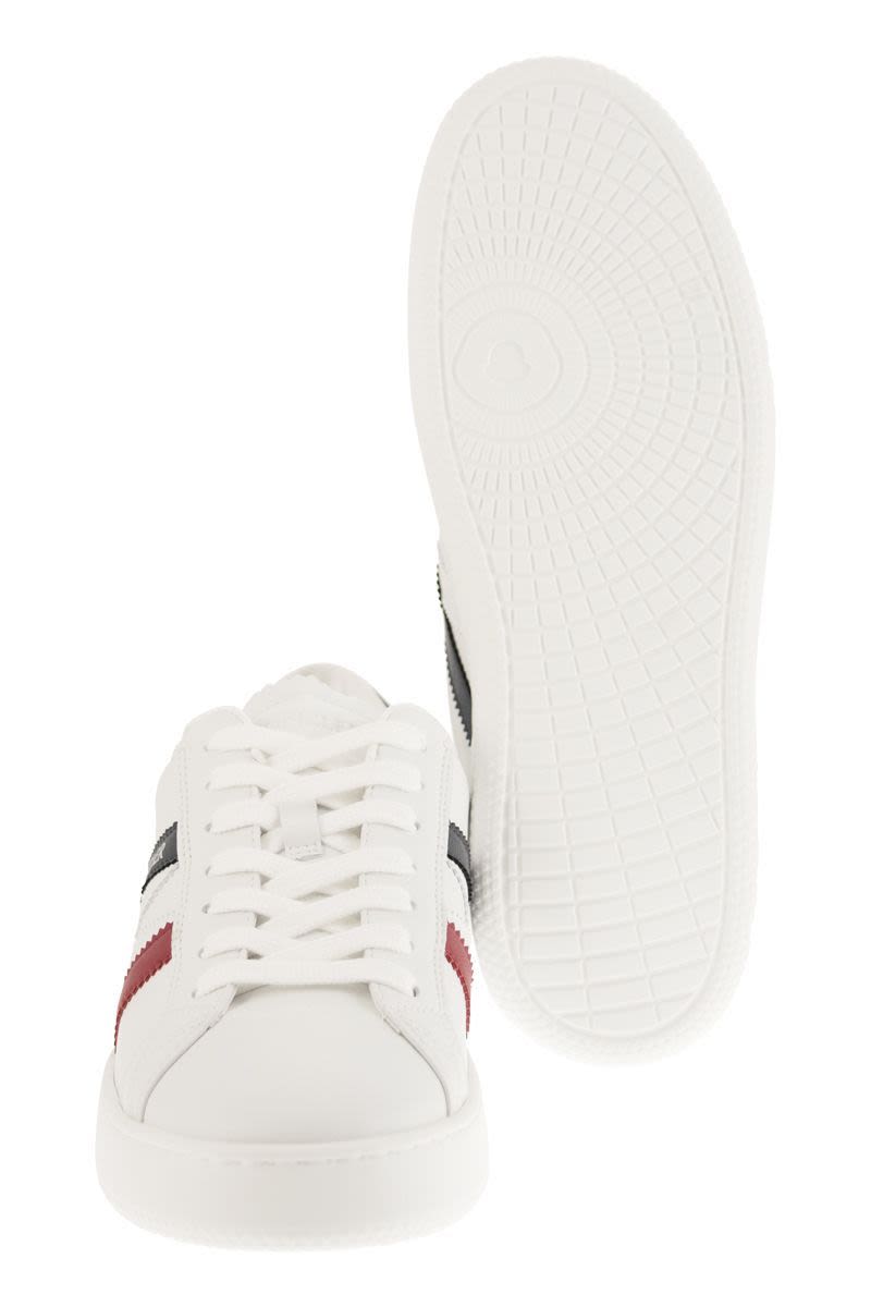 MONCLER Men's White Eco-Friendly Low Top Trainer