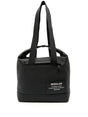 MONCLER Nakoa Model Handbag - Black Top Handle with Buckle Closure