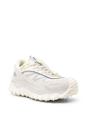 Pale Blue Low Top Sneakers for Women with Moncler Brand Accents and Durable Construction