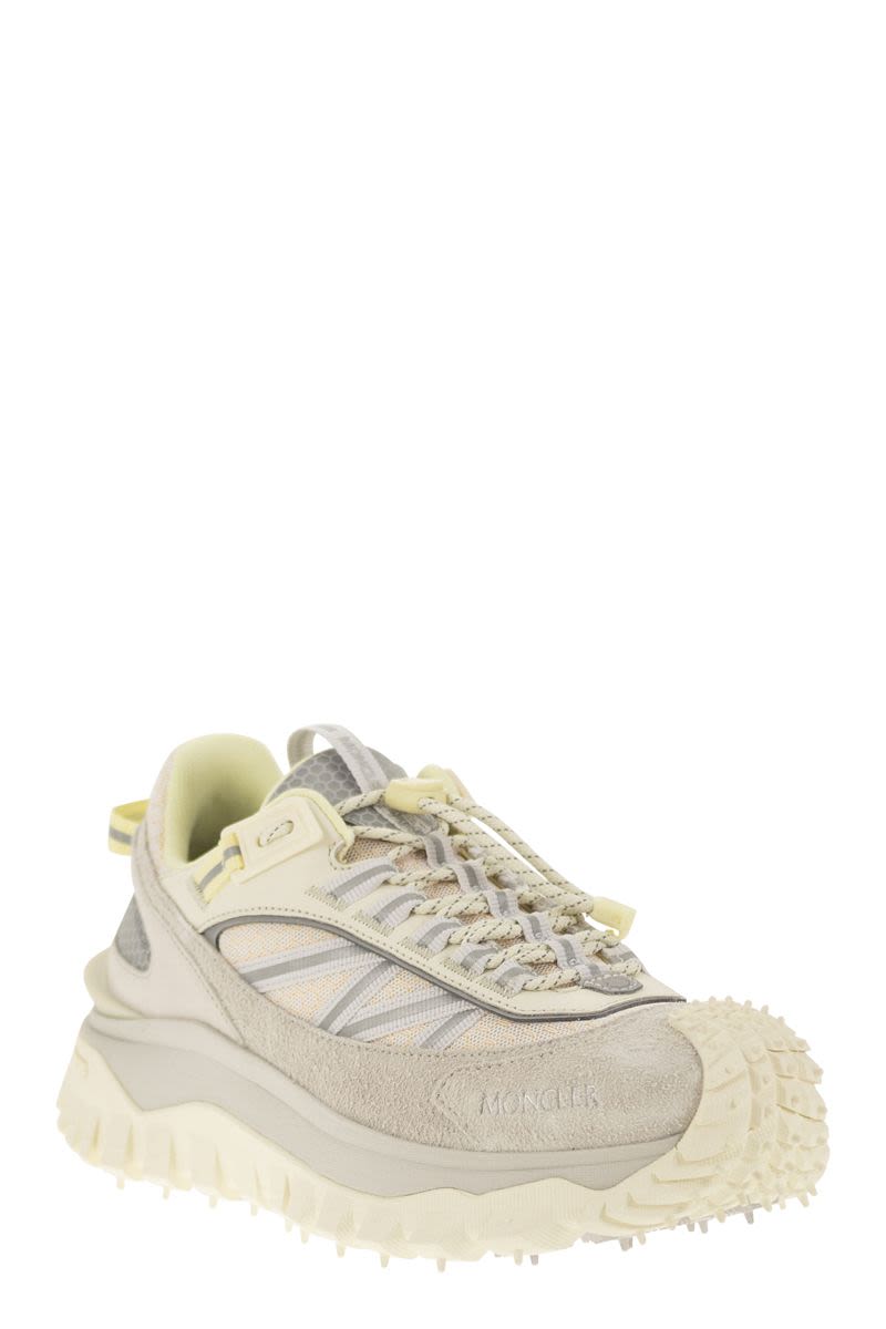 MONCLER Stylish White Trailgrip Sneakers for Women