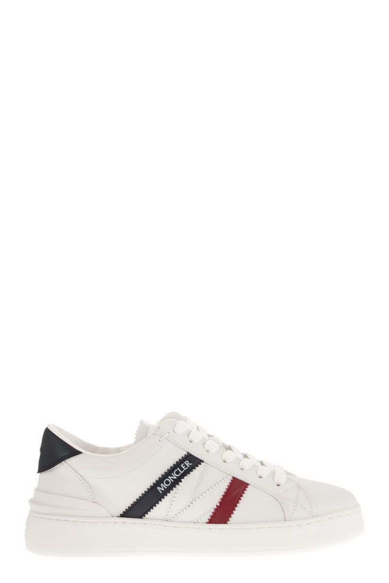 MONCLER Sleek White Trainers for Women - SS24 Collection