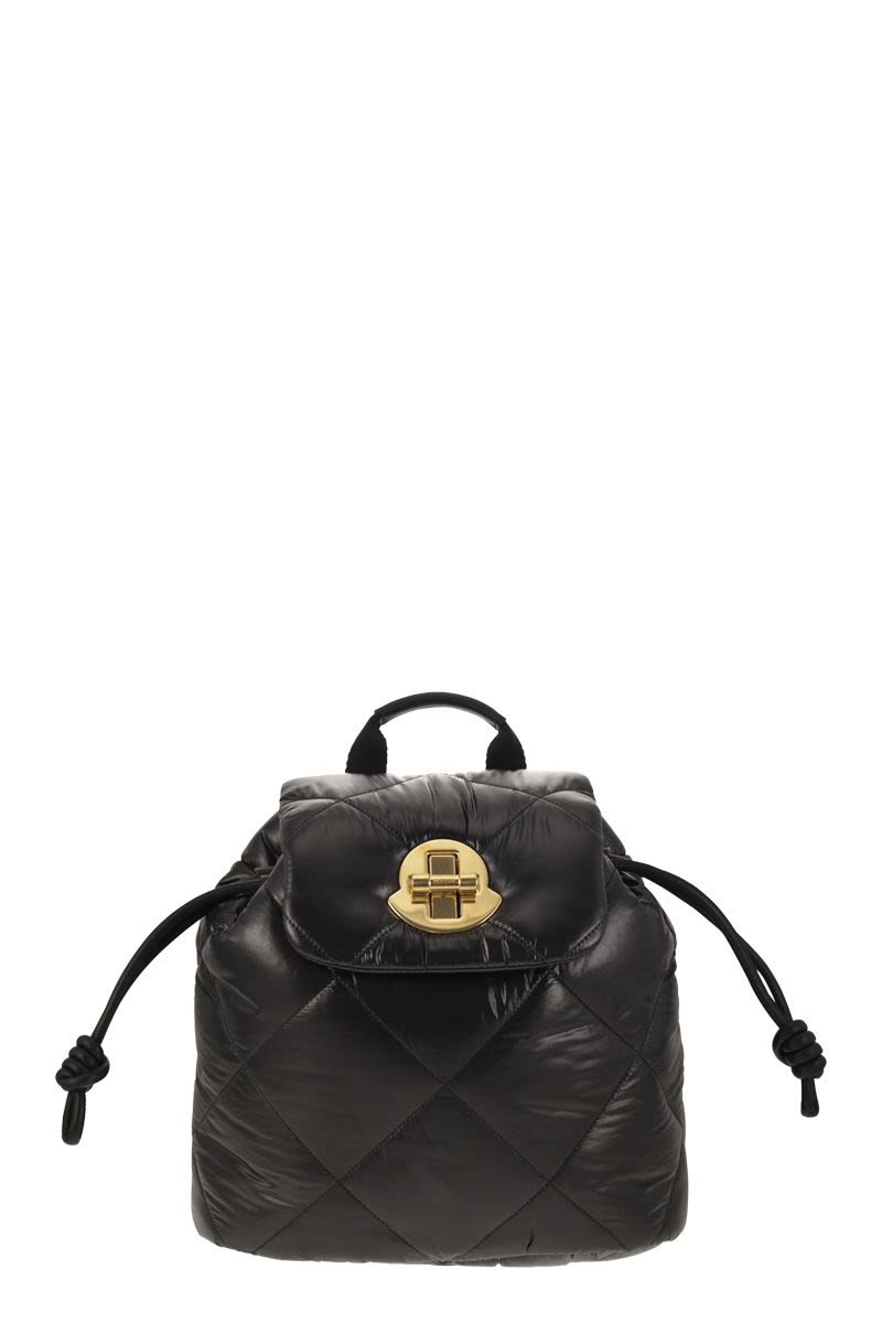 MONCLER Laqué Nylon Backpack for Women - Stylish and Versatile for City Life