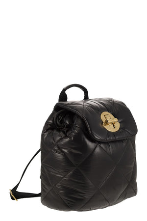 MONCLER Laqué Nylon Backpack for Women - Stylish and Versatile for City Life