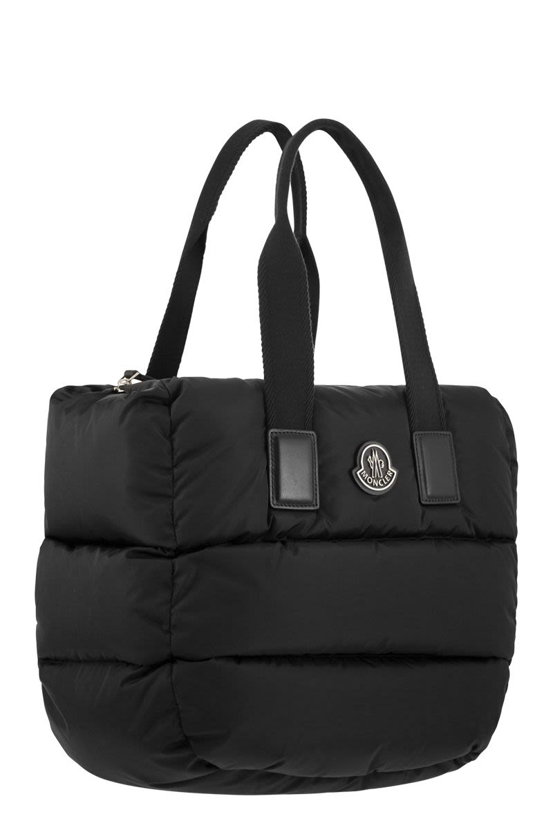 Balo túi đeo vai đen Moncler SS24 cho phụ nữ