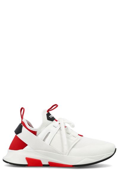 TOM FORD Leather Sneakers for Men - Spring/Summer 2024 Collection
