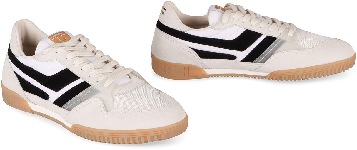 TOM FORD Jackson Low-Top Sneakers in White