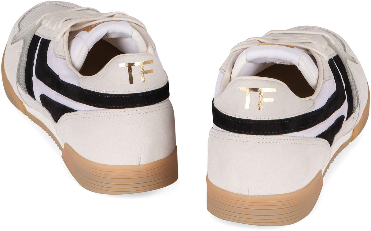 TOM FORD Jackson Low-Top Sneakers in White