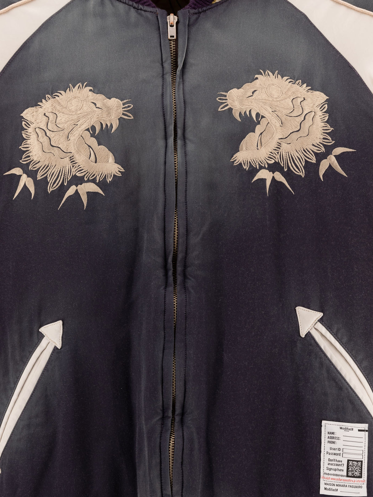 MAISON MIHARA YASUHIRO	 Boxy Fit Men's Bomber Jacket - Fall/Winter 2024