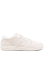 TOM FORD Men's Leather Panelled Sneakers - Round Toe Design