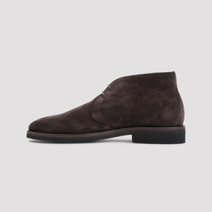 TOM FORD Elegant Desert Boots in Brown Suede