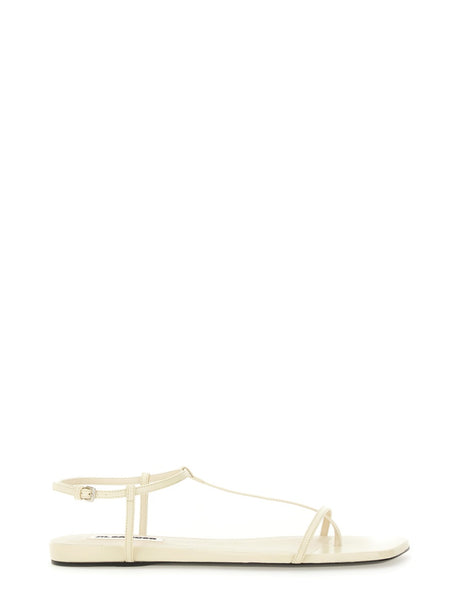 JIL SANDER Leather Sandal - SS25 Collection for Women