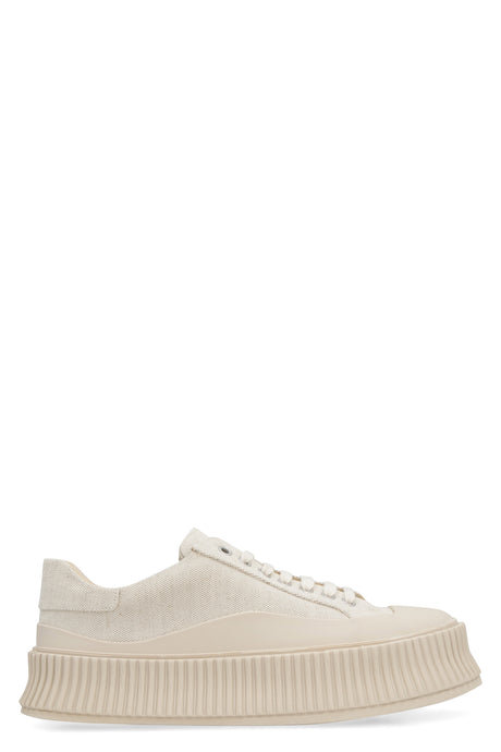 JIL SANDER Chunky Rubber Sneakers for Women in Sand - FW23 Collection