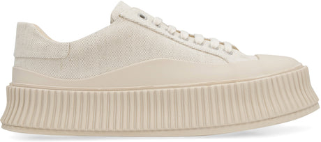 JIL SANDER Chunky Rubber Sneakers for Women in Sand - FW23 Collection