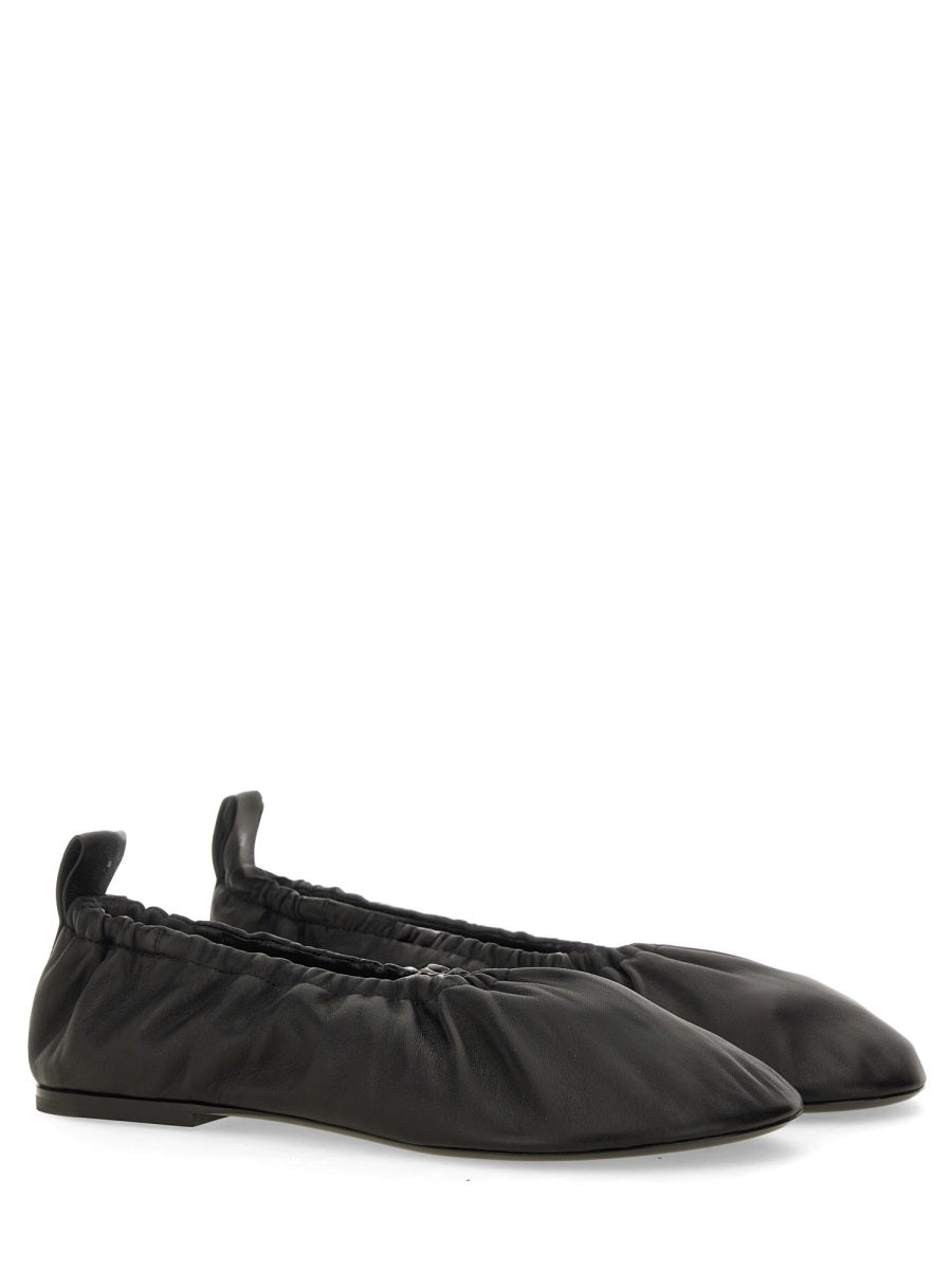 JIL SANDER Sheepskin Ballerina Flats for Women