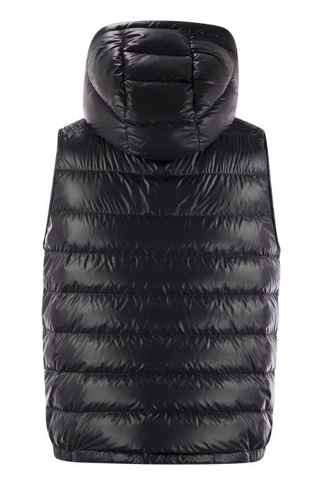 MONCLER Elite Winter Gilet with Dual Hoods