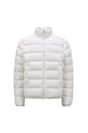 MONCLER Charcoal Polyester Jacket for Men