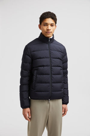 MONCLER Charcoal Polyester Jacket for Men