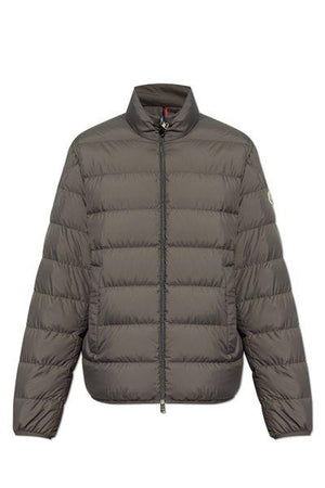 MONCLER Charcoal Polyester Jacket for Men