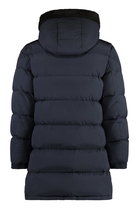 MONCLER Long Hooded Down Jacket - Size 42 IT - XXS