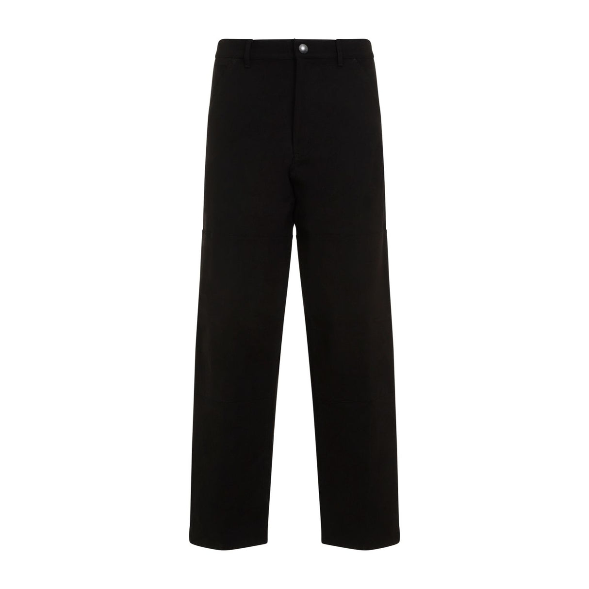 MONCLER Stretch Cotton Trousers for Men - FW24