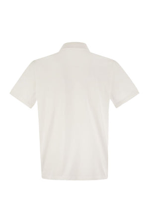 MONCLER Classic Regular Fit Polo Shirt with Logo