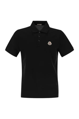 MONCLER Classic Regular Fit Polo Shirt with Logo