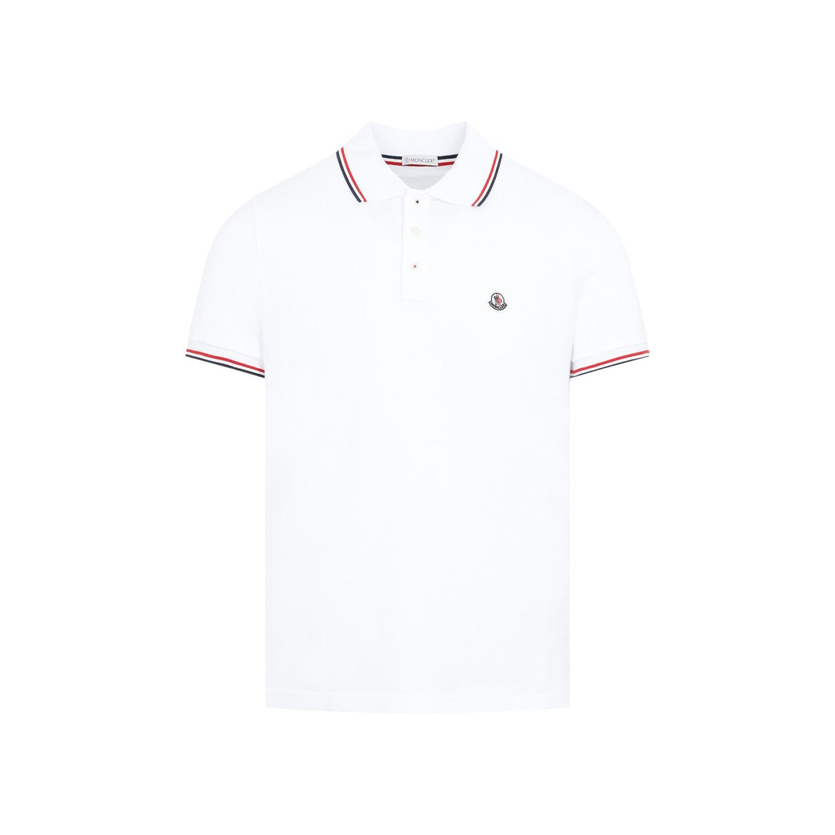 MONCLER Classic Cotton Polo T-Shirt for Men