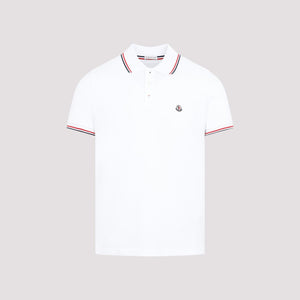 MONCLER Classic Cotton Polo T-Shirt for Men