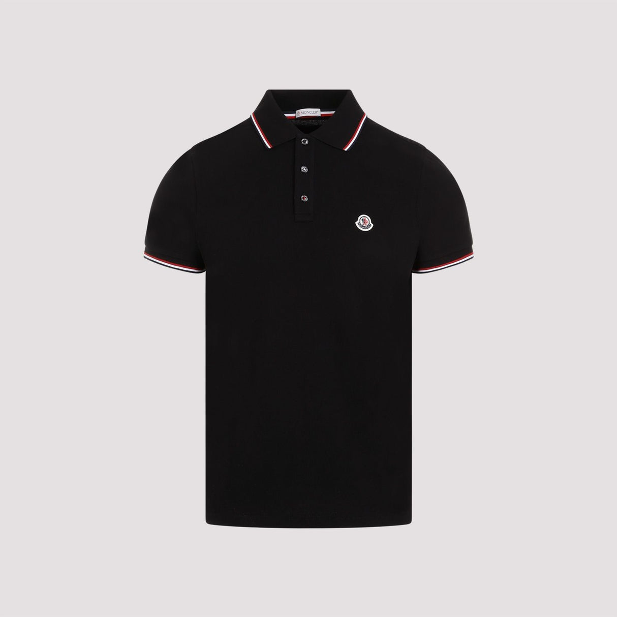 MONCLER Classic Cotton Polo T-Shirt for Men