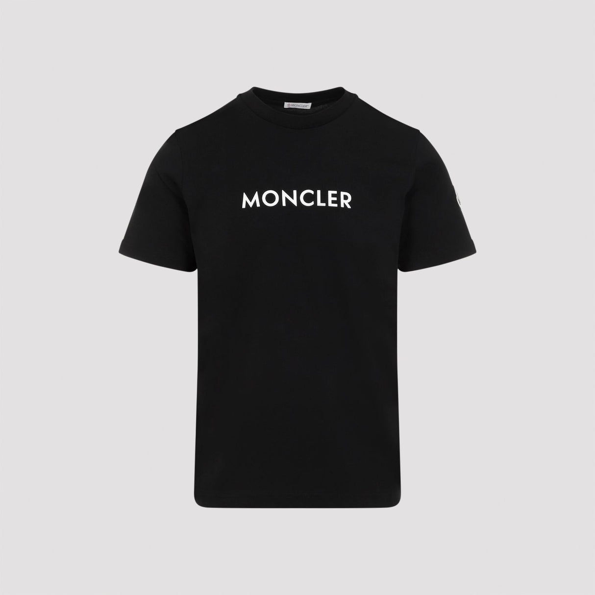 MONCLER Men's Cotton Embossed Logo T-Shirt