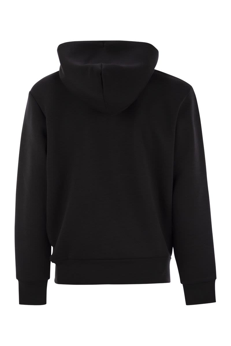 MONCLER Oversized Neoprene Hoodie